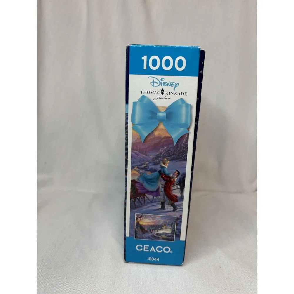 Ceaco Disney Thomas Kinkade Cinderella Bringing Home the‎ Tree 1000 Piece Puzzle